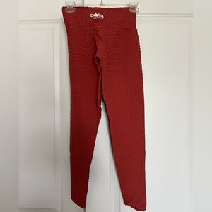 Booty by Brabants full-length Croco legging; Canela color